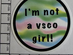 Im not a VSCO girl