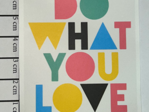 Do what you love